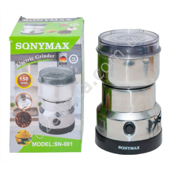 Е0070 Кофемолка электр. SQNYMAX SN-001, 150W, металл+пласт.корпус, 9.5*16см, 400гр
