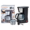 Е0118 Кофеварка капельная (фильтрационная) LumaBella + заварник 750мл, 550-650W, LB-54002, 21*17*27.5см, 946гр