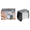 Е0134 Тостер LumaBella LB-58043/SOKANY SK-016S, 700W, 6 ступ.обжар., корпус металл+пластик, поддон, E0134/0025, 26*13*16.5см, 61