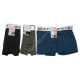 Т0449 Трусы мужские Боксеры 12/д Однотонные 25% хлопок 'CareuoKin', Size ХL-3XL, DF3001, 72гр, 38*28 см