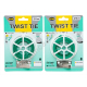 М0520 Шнур для повязки растений с резаком Twist tie 20м.(16,5*11,5/48гр.(50 шт/доза)