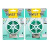 М0520 Шнур для повязки растений с резаком Twist tie 20м.(16,5*11,5/48гр.(50 шт/доза)