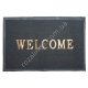 R0004 Коврик Welcom резиновый с золотистой надписью в асс. (57 * 37 см)