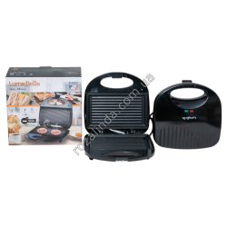 Е0135 Гриль-тостер LumaBella В-4003, 750W, пластик. корпус, гриль, 25*10*25см, 920гр