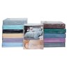 Т0463 Постельное белье сатин резинка двусп. однот. 'Marvelous Classic' 4pcs: 180*220см/160*200+25см/48*74см(2шт), 1.820кг