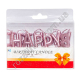 L0037 Свечи д/торта 'Happy Birthday' 3 см, буквы, 24/д, бокс PVC, 3 цвета, Birthday candle, 13*9*2см, 42гр