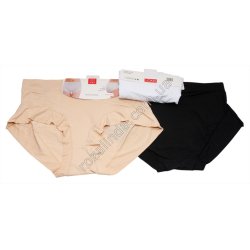 Т0538 Трусы женские УТЯЖКА Брифы 12/д, UOKIN БАТАЛЫ, Size XL-3XL, 3 цвета, Т0086, 36*32см, 63гр