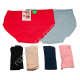 Т0545 Трусы женские хлопок Брифы UOKIN БАТАЛЫ, Size XL-3XL, РУБЧИК однот.фигурный вырез на кромке, А9060, 35*28см, 36гр