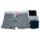 Т0556 Трусы мужские Боксеры 12/д Рубчик 95%хлопок 'CareuoKin', Size ХL-3XL, DF7802, 66гр, 38*31см