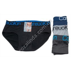 Т0561 Трусы мужские плавки 12/д 'CareuoKin' однотонные, Size L-3XL, А1393, 42гр, 36*28см