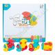 L0064 Игрушка детская заводная Поезд 7.5см, инерция, дисплей, 7.5*6*4.5см, 48гр, 12/д
