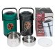 М0938 Термос с контейнерами для еды Lunch box 2.7L, 4отдела+лож+вил, 13*29см, 1700гр