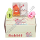 L0106 Точилка для карандашей одинарная 'Rabbit', 16/д, Зайка, короб PVC, JMBY, А-2326, 3.5*2.5*6см, 21гр