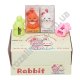 L0106 Точилка для карандашей одинарная 'Rabbit', 16/д, Зайка, короб PVC, JMBY, А-2326, 3.5*2.5*6см, 21гр