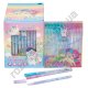 L0122 Ручка гелевая 'пиши-стирай' 0.5мм синяя, 15 см Unicorn Wipe Music, Jiandan JD-2258, 12/д 144/б.д.