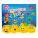 L0191 Игрушка антистресс йо-йо светящийся, Смайлик-волосатик, 12/д, наполнитель жидкость, (10см з во