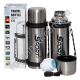 S0517 Термос "Sport'" 1.2л.Travel bottle, нержавеющая сталь, холодный/горячий, 10*10*29.5см, d-9см,