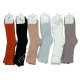 Т0583 Носки женск. трава термо высокие, Однотон. Warm socks, 12/д, 37-41р, 45гр, 19*7*18см.
