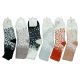 Т0584 Носки женск. трава термо высокие,12/д, Мрамор Warm socks, 37-41р, 53гр, 20*7.5*18см.