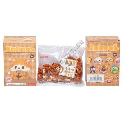 L0289 Конструктор лего Мини „Animal“ Хомячок, 148дет, 8*4*11см, 40гр