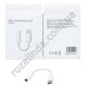 L0233 Переходник для наушников 11,5 см, Mini jack to type-C, коробка, 6,5*8*1,5 см, 3 г