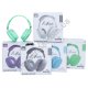 L0239 Наушники накладные б/др, Music MZ-09, 400mAh, встроенный микрофон, 32om, TF, Bluetooth, R-10м, AUX, диапазон 2.4ГГц, 117гр