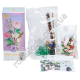 L0275 Конструктор лего „Loz“ Eternal Flowers MINI, букет Роза/камыш 1657, 547дет , 9.5*5.8*22см, 210гр