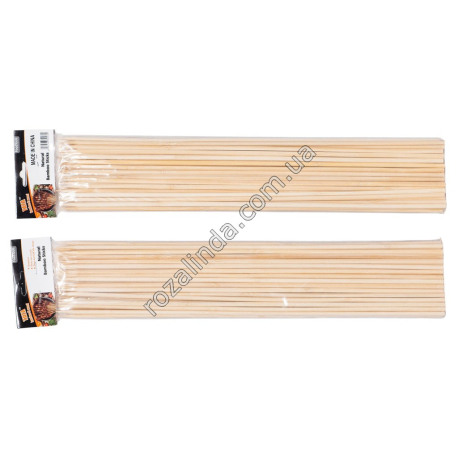 А0915 Шпажки бамбуковые 40см d-0.5см, +/- 45шт, Natural bamboo sticks