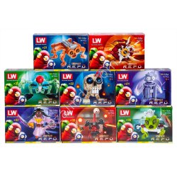 L0334 Конструктор лего LW , 16/д, R.E.P.O Rainbow Friends, Радужные друзья, 54-84дет, 14.5*9.5*4см, 41гр.