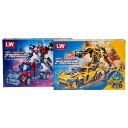 L0342 Конструктор лего LW, Pioner transformation, 305-312дет, 4/д, 34,5*24*5см, 244гр.