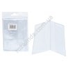 L0349 Обложка для паспорта с прозрачным окном из PVC, 200 мкм, 13*19 см