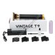 М0872 Триммер для стрижки USB Vintage T9 + 4 насадки, 5W, 2 часа работы, 4*14.7см, 103гр