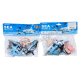 L0586 Животные Морские обитатели Sea World, Разв.игрушк.набор 10шт, 21.5*3*19см, 174гр