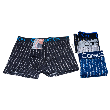 Т0509 Трусы мужские Боксеры Диагональ 'CareuoKin' 12/д, Size ХL-3XL, А1648, 59гр, 36*28см