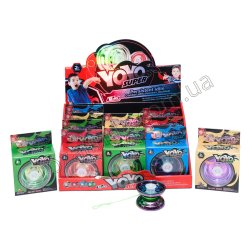 L0682 Іграшка Йо-йо металеве 5,5 см, Super YoYo, метал + пластик 8,5 8,5 4,2 см, 63 г, 12шт/д., 288 шт/ящ.