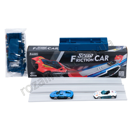 L0698 Машинка трек гоночный с 2 машинками, 'Speed Friction Car', короб, Т401-В, 32.5*10*4см, 223гр