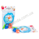 L0808 Игрушка (детская) пищалка для ванной 4шт, 9см, 'Покорми акулу', +сачок 27см, термопл.резина, Baby Gift, 35*20см, 188 г