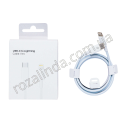 L0494 Кабель USB Type-C to Lightning 27W 1м, 20/д, фактурный, 6.5*8*2см, 22 г