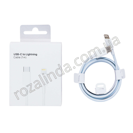 L0494 Кабель USB Type-C to Lightning 27W 1м, 20/д, фактурный, 6.5*8*2см, 22 г