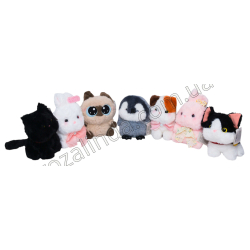 L0621 Мягкая игрушка серия «Cutie Friends», 18-22 см, микроплюш, животные в асс-те, 7 видов, 185 г, 120 шт./ящ.