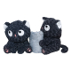 L0631 Подушка-игрушка + плед Котик «бешкетник», кудрявый плюш, 50×35×25 см, плед 170×100 см, 975 гр.