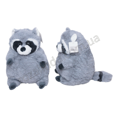 L0641 Мягкая игрушка «Енот-полоскун», 35 см, микроплюш, 35×23×21 см, 350 г