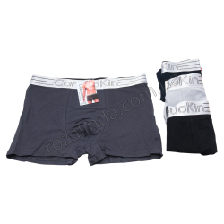 Т0557 Трусы мужские Боксеры 12/д Однотонные 95% хлопок 'CareuoKin', Size L-3XL, A8593, 74гр, 38*29см