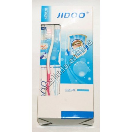 А0646 Зубная щётка JIDOO/Sauk(576 шт/ящ) 12 шт/доза