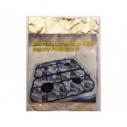 А0308 Фольга для газовой плиты 4 шт/уп (плотная) 50 х 60 см, 43 г.