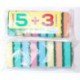 Губка кухонная 5 + 3 (5,3х8х3 см.)